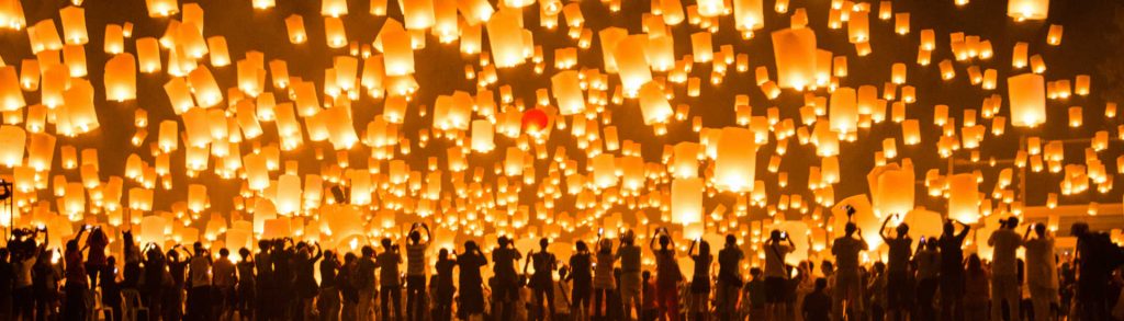 Celebrating the Yee Peng Festival in Chiang Mai